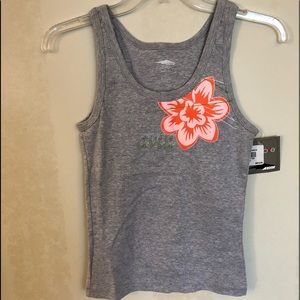 Avia NWT Flower Tank in gray
